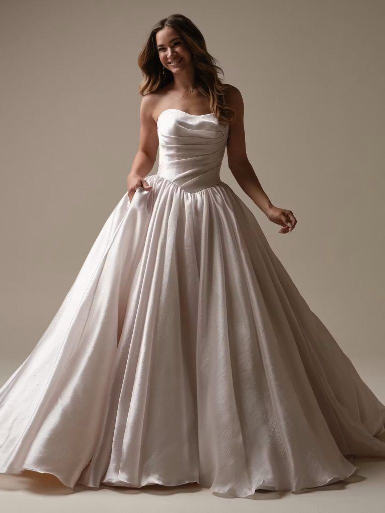 maggie sottero silver wedding dresses Maggie Sottero | Serena Wedding Dress